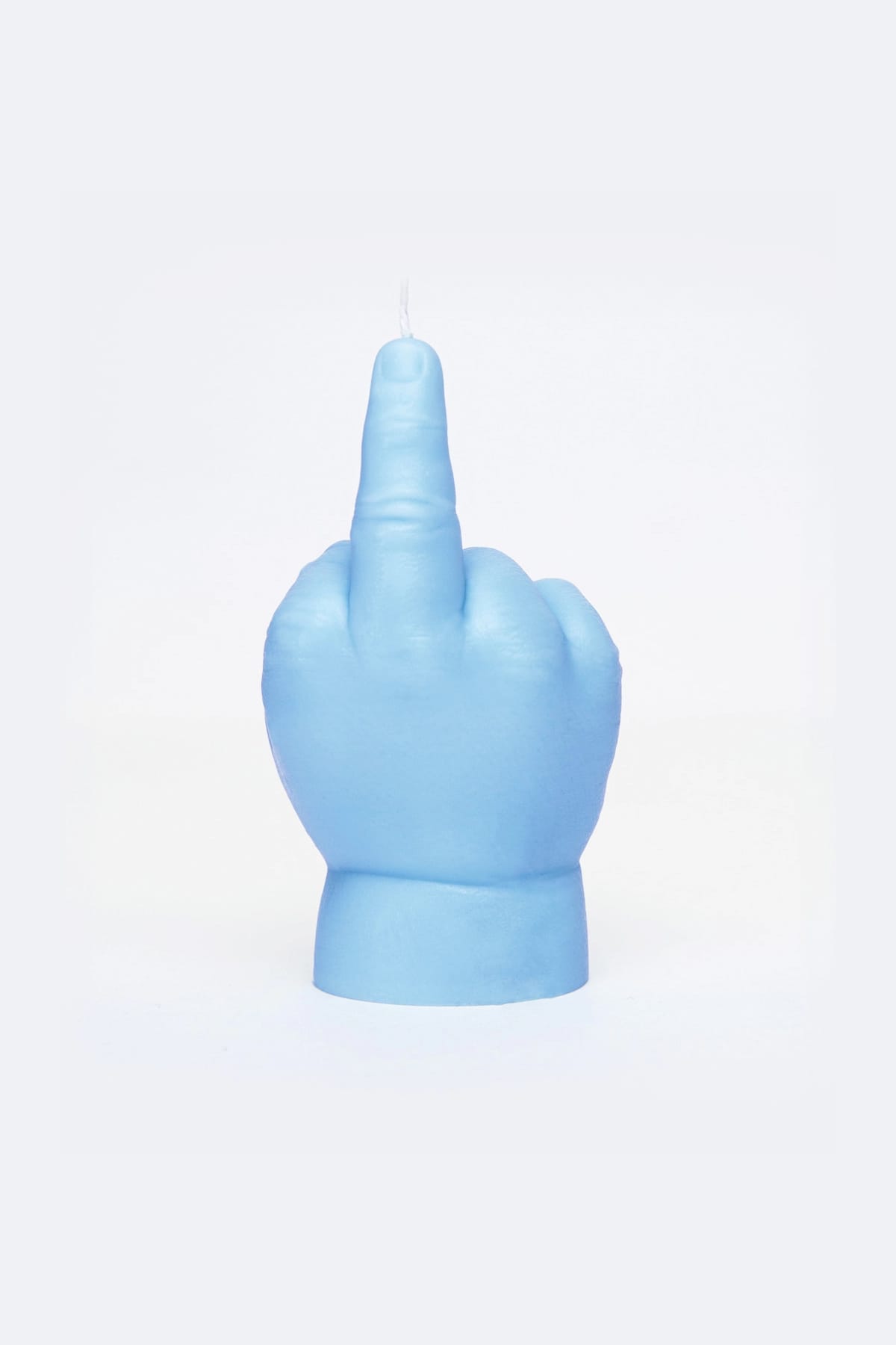 Blue Baby Gesture Middle Finger Candle - Candle