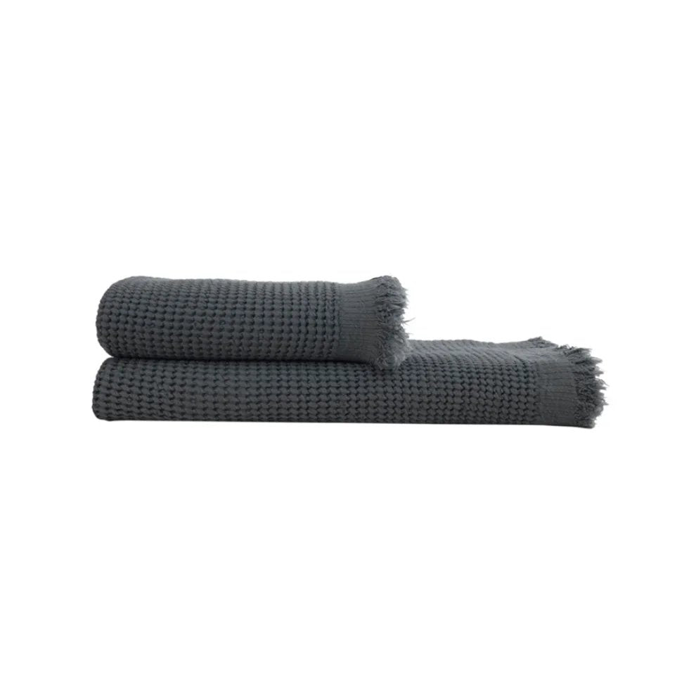 Bohem Turkish Towel - Anthracite - Turkish Towel