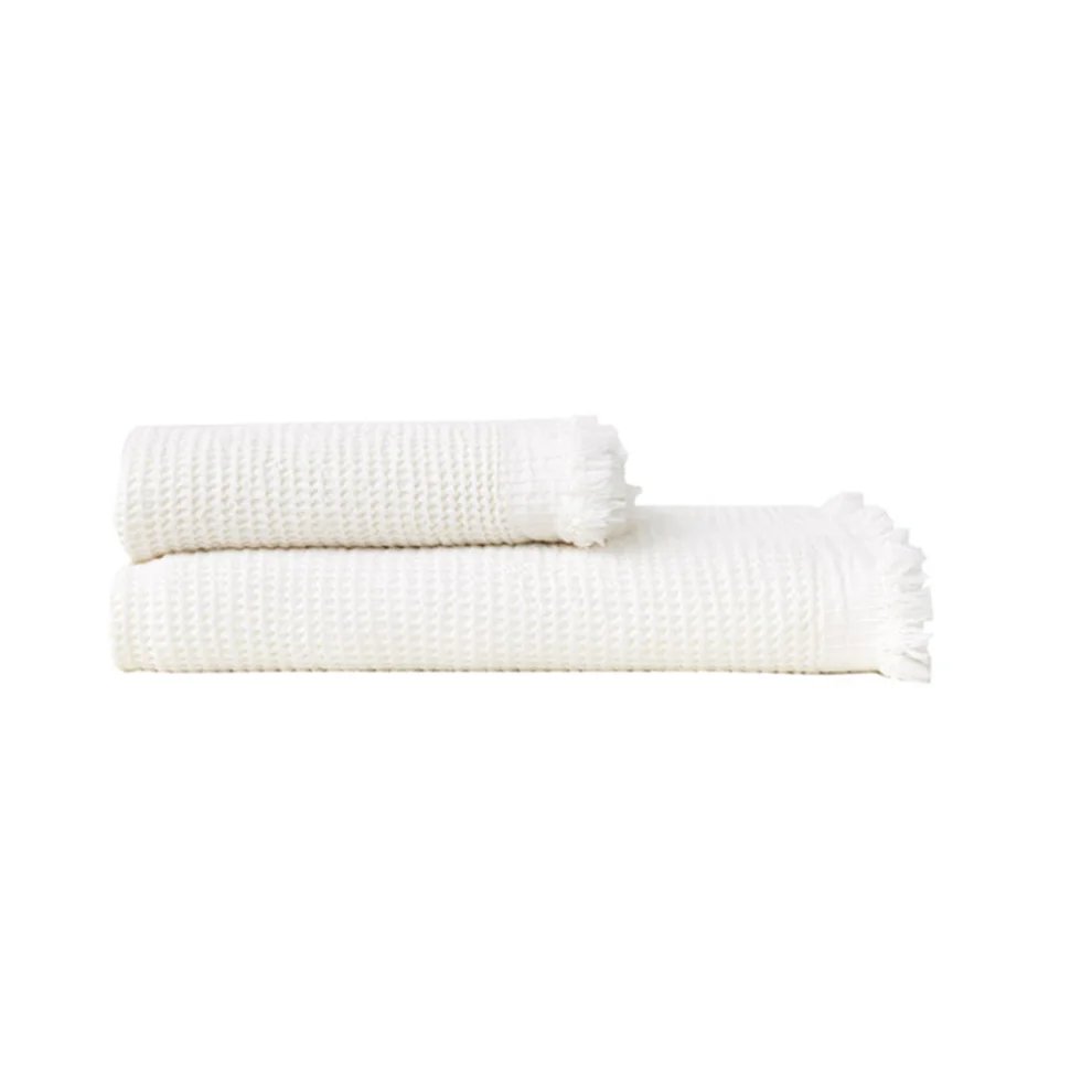 Bohem Turkish Towel - White - Turkish Towel