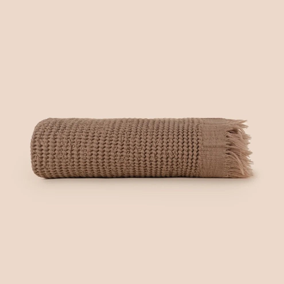 Bohem Turkish Towel - Sand Beige - Turkish Towel