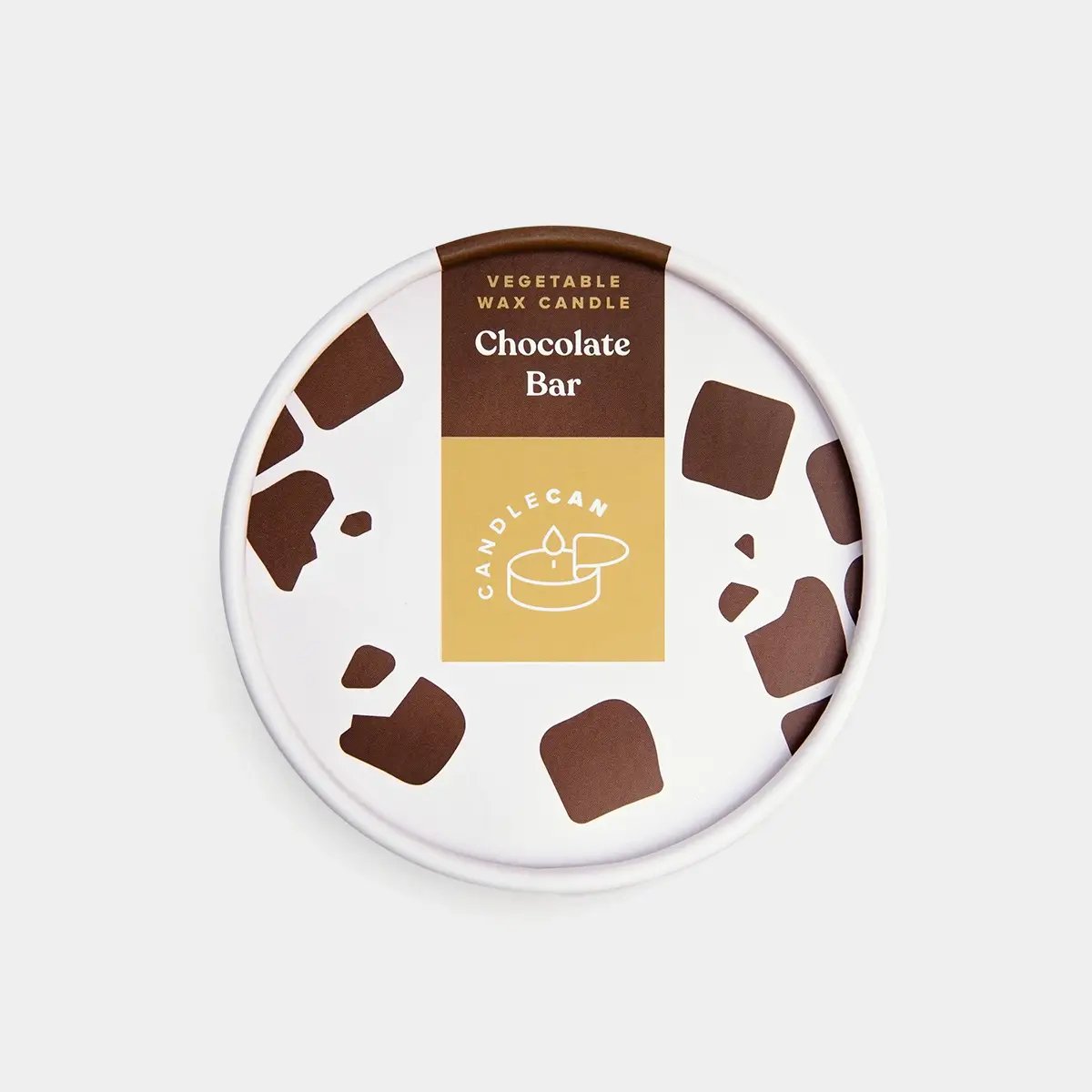 Chocolate Bar Tin Candle - Candle