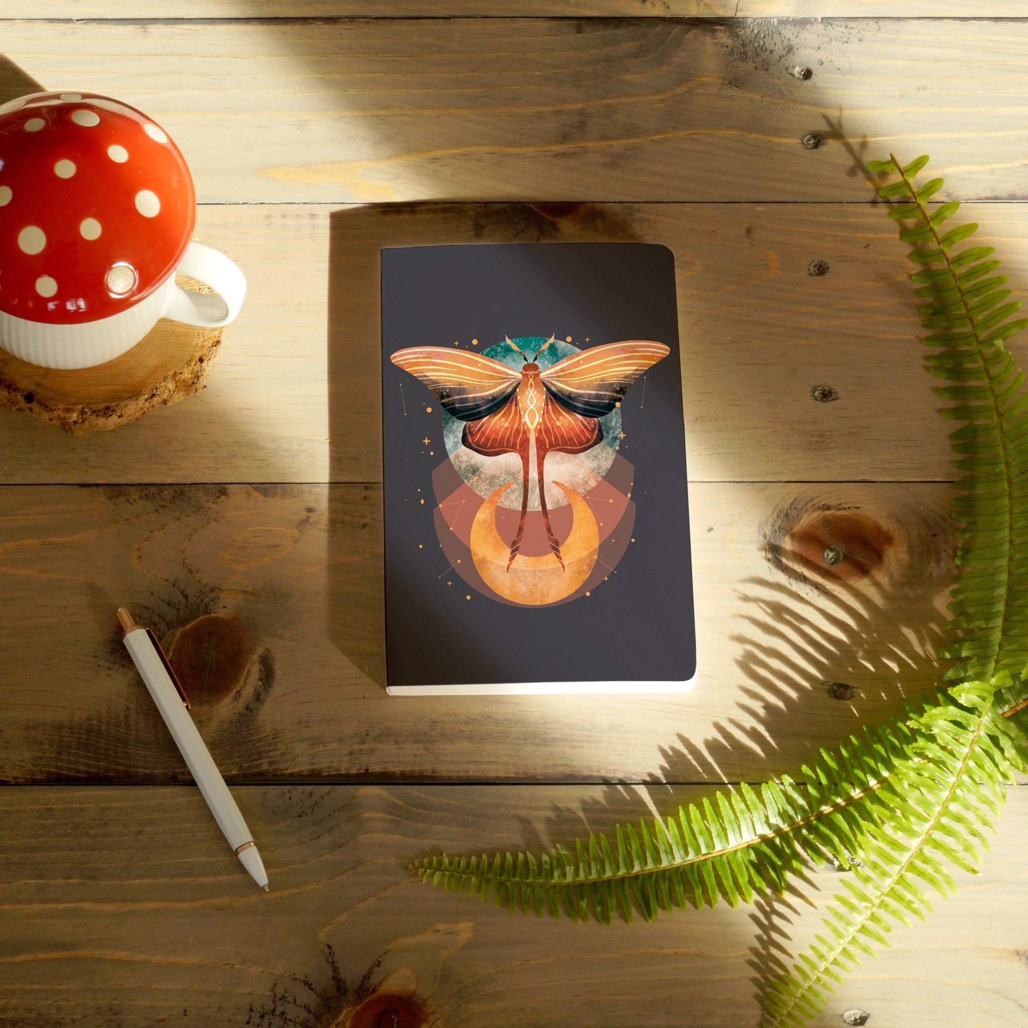 Cosmic Moth Classic Layflat Notebook - Notebooks & Notepads