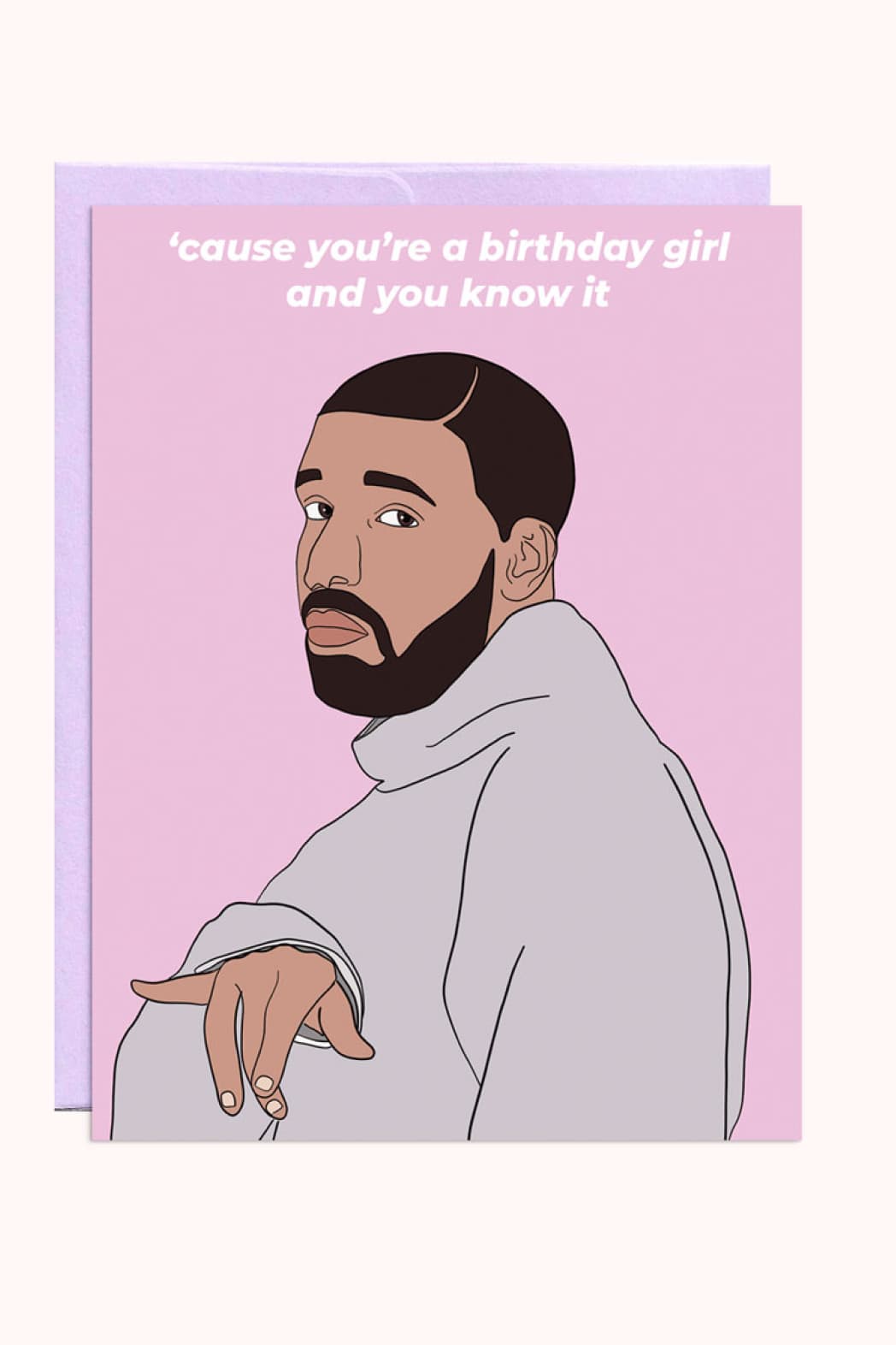Drake Birthday Girl Card - Greeting & Note Cards