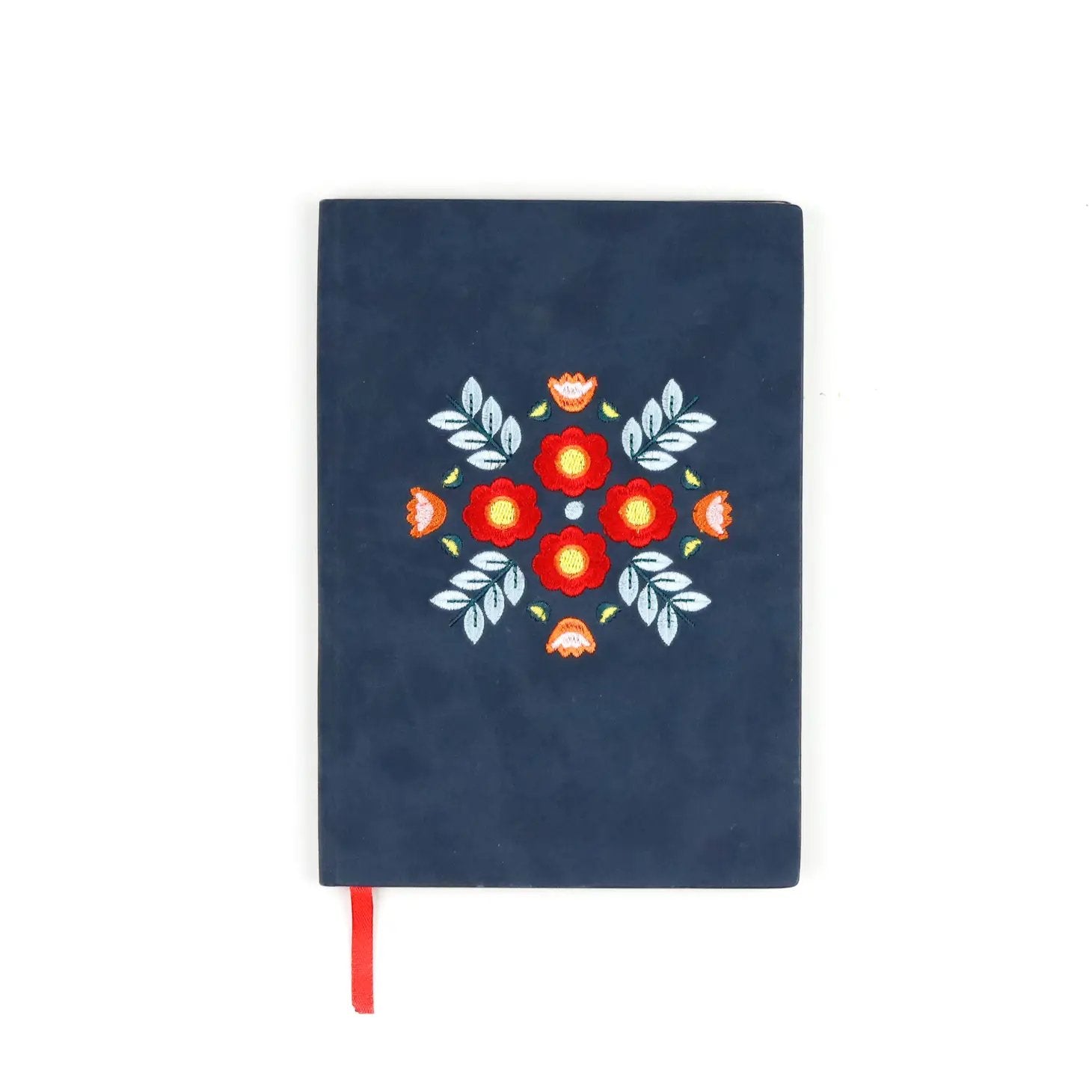 Evelynn Embroidered Layflat Journal - Notebooks & Notepads