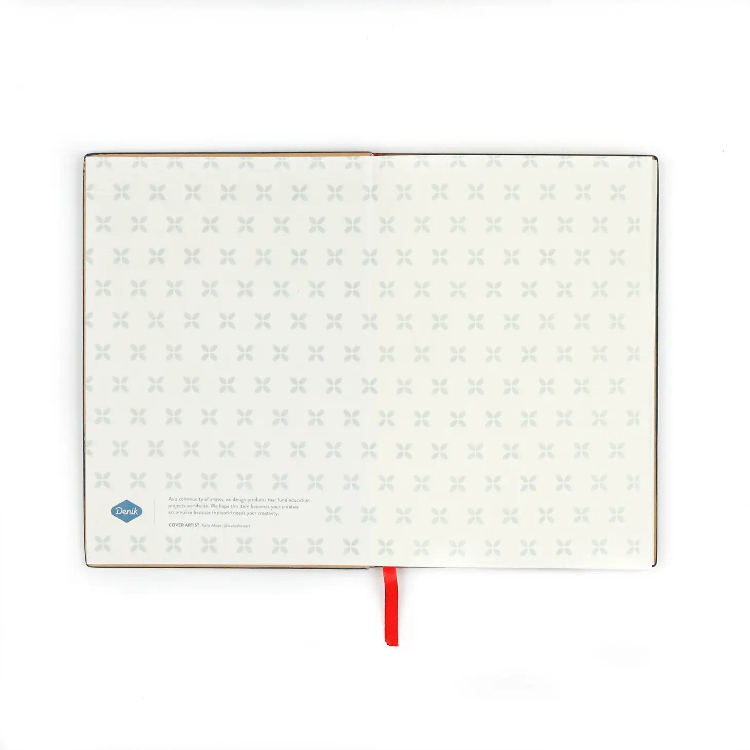 Evelynn Embroidered Layflat Journal - Notebooks & Notepads