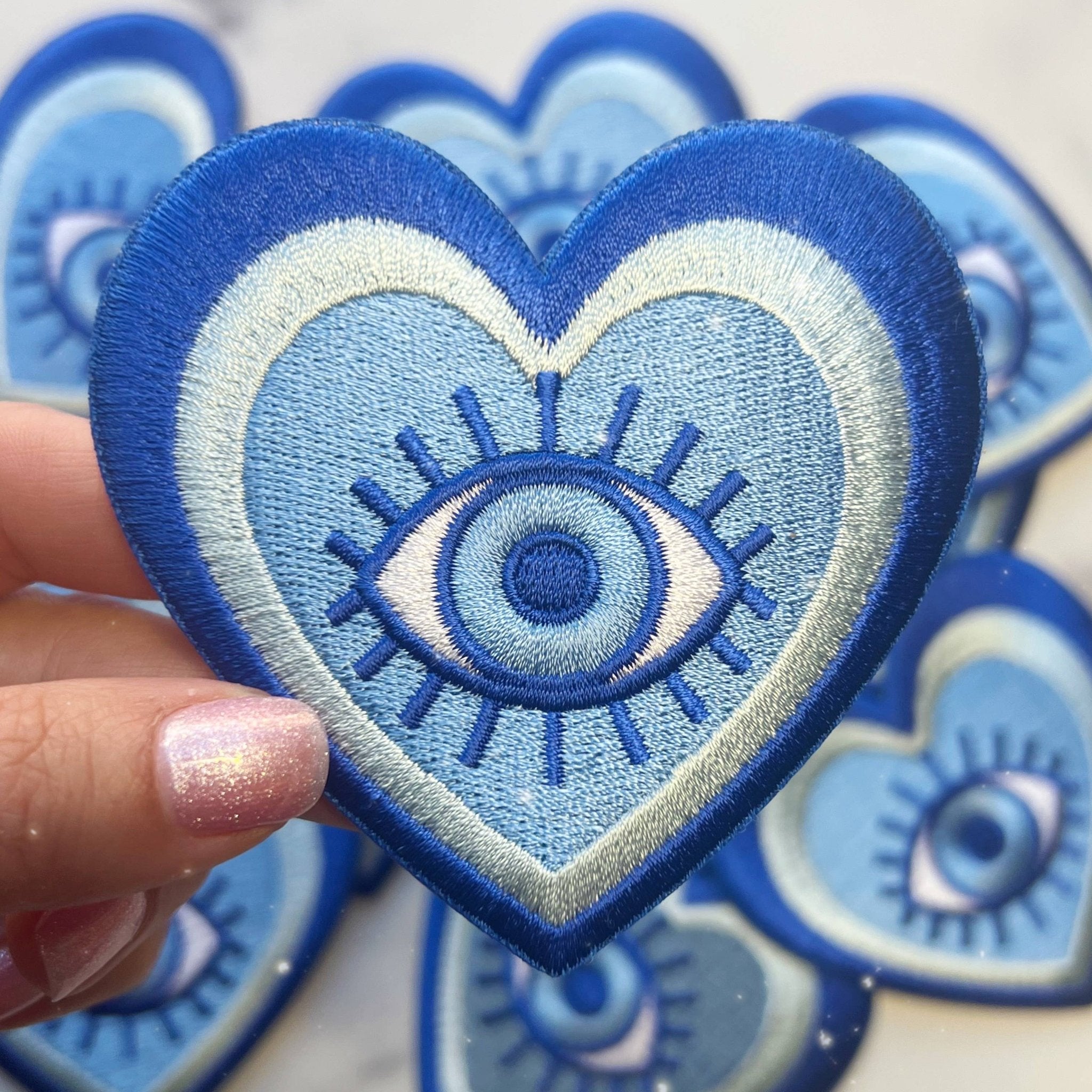 Evil Eye Heart Patch - Patch