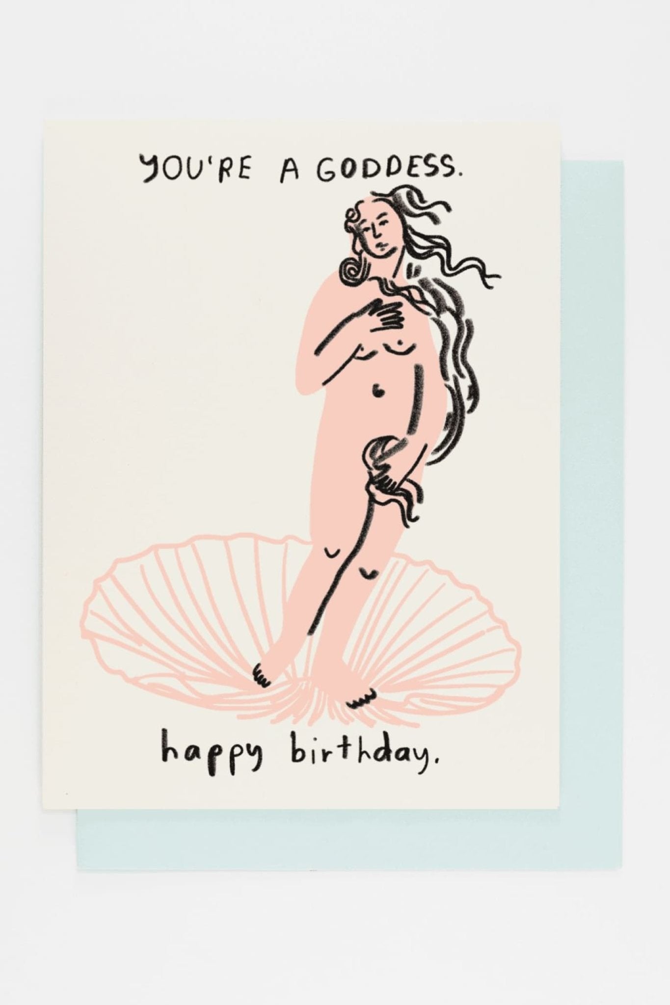 Goddess Birthday Card - Greeting & Note Cards
