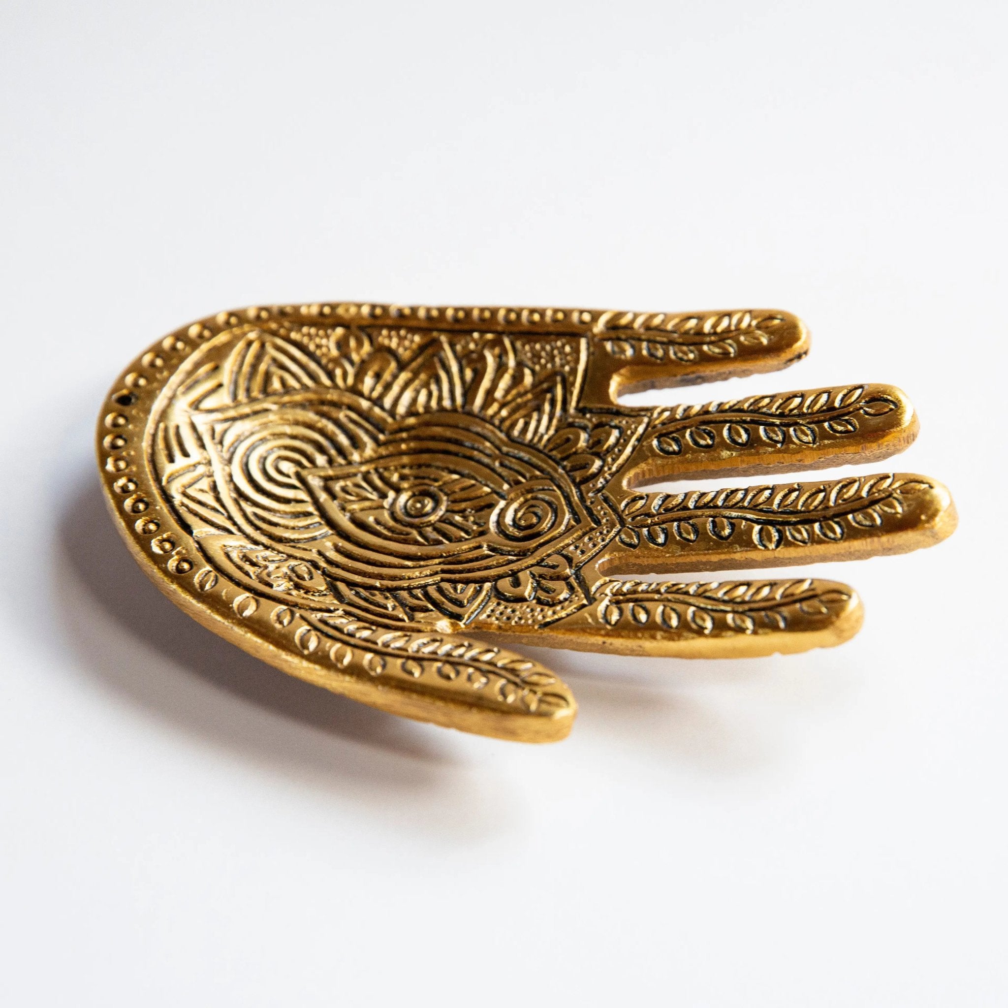 Golden Hand Incense Holder - Incense Holders