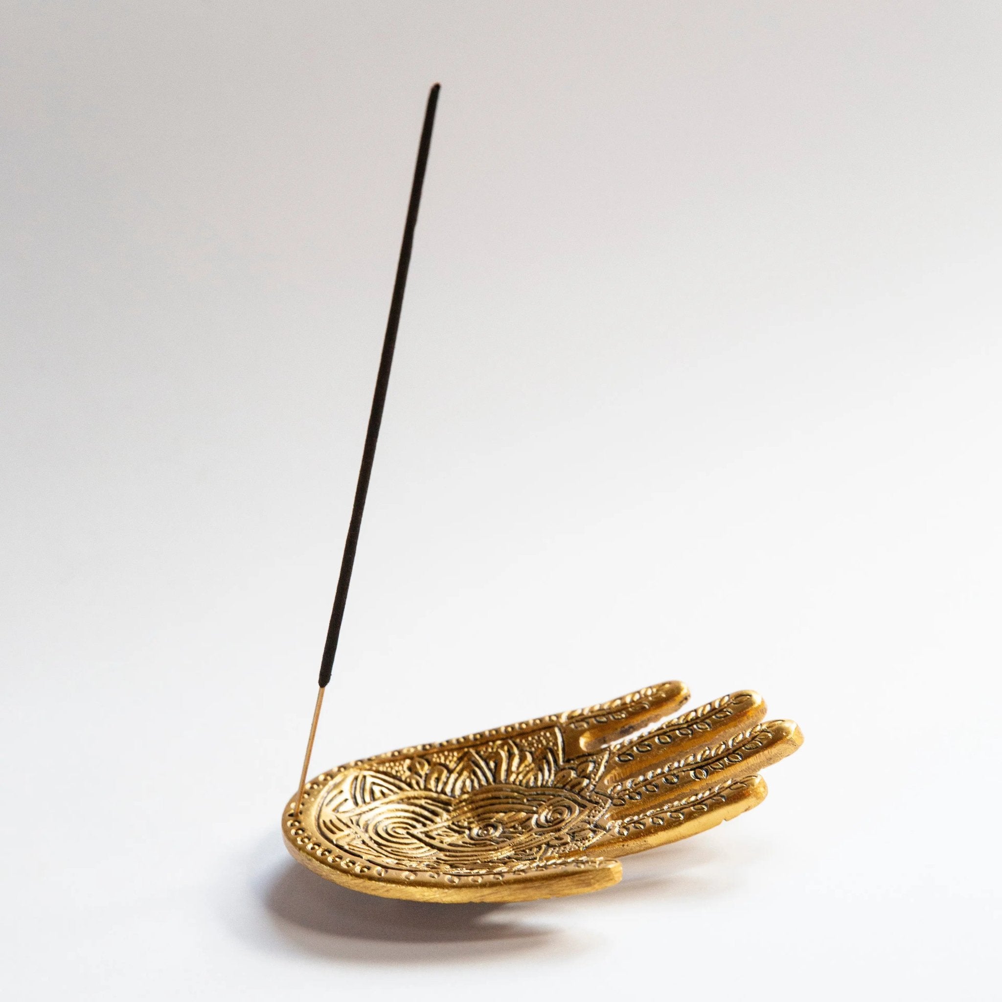 Golden Hand Incense Holder - Incense Holders