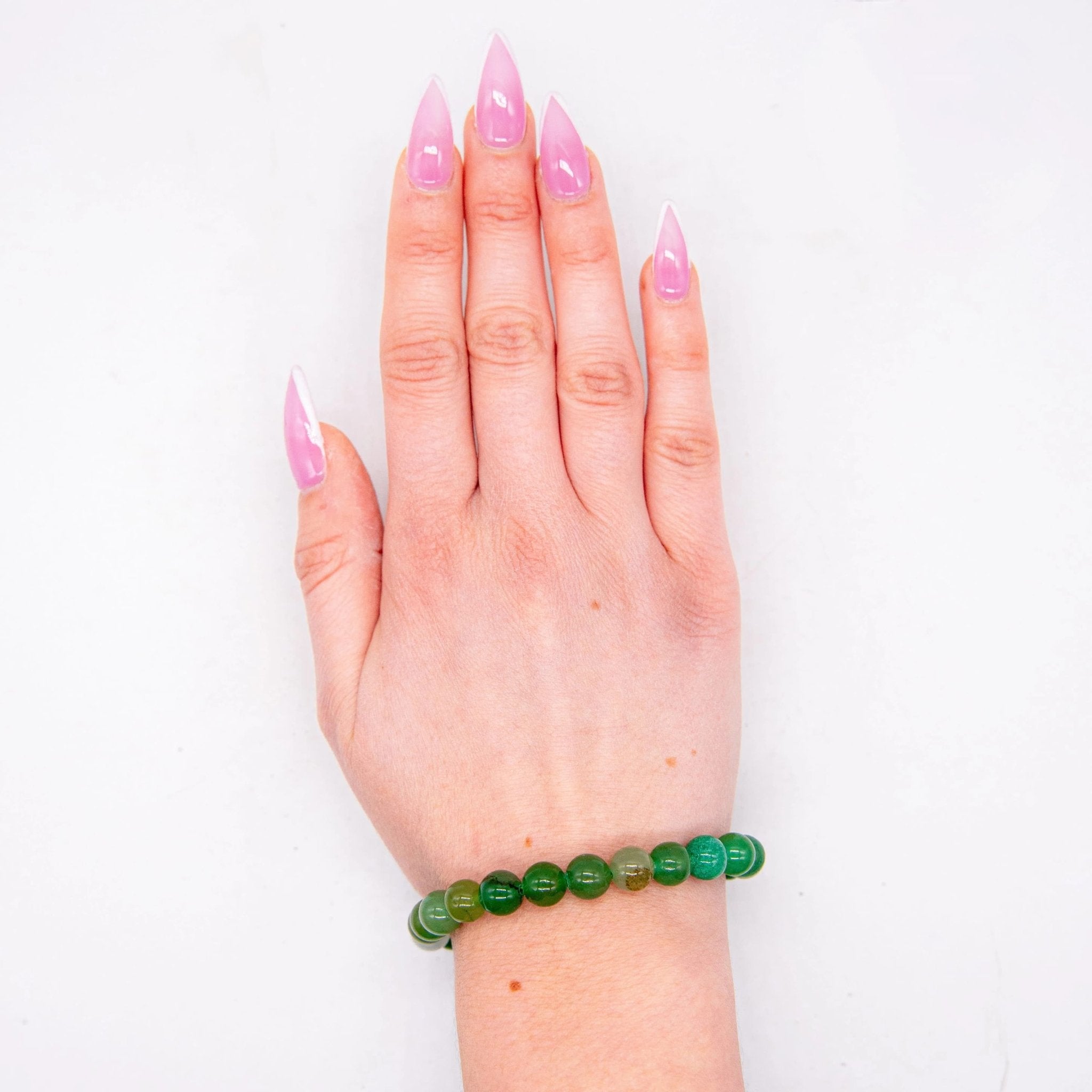 Green Aventurine Tumbled Crystal Bracelet - Bracelet