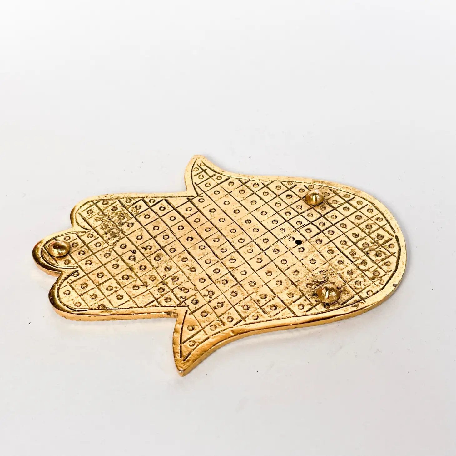 Hamsa Hand Incense Holder (Gold) - Incense Holders