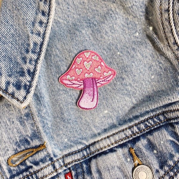 Heart Mushroom Patch - Patch