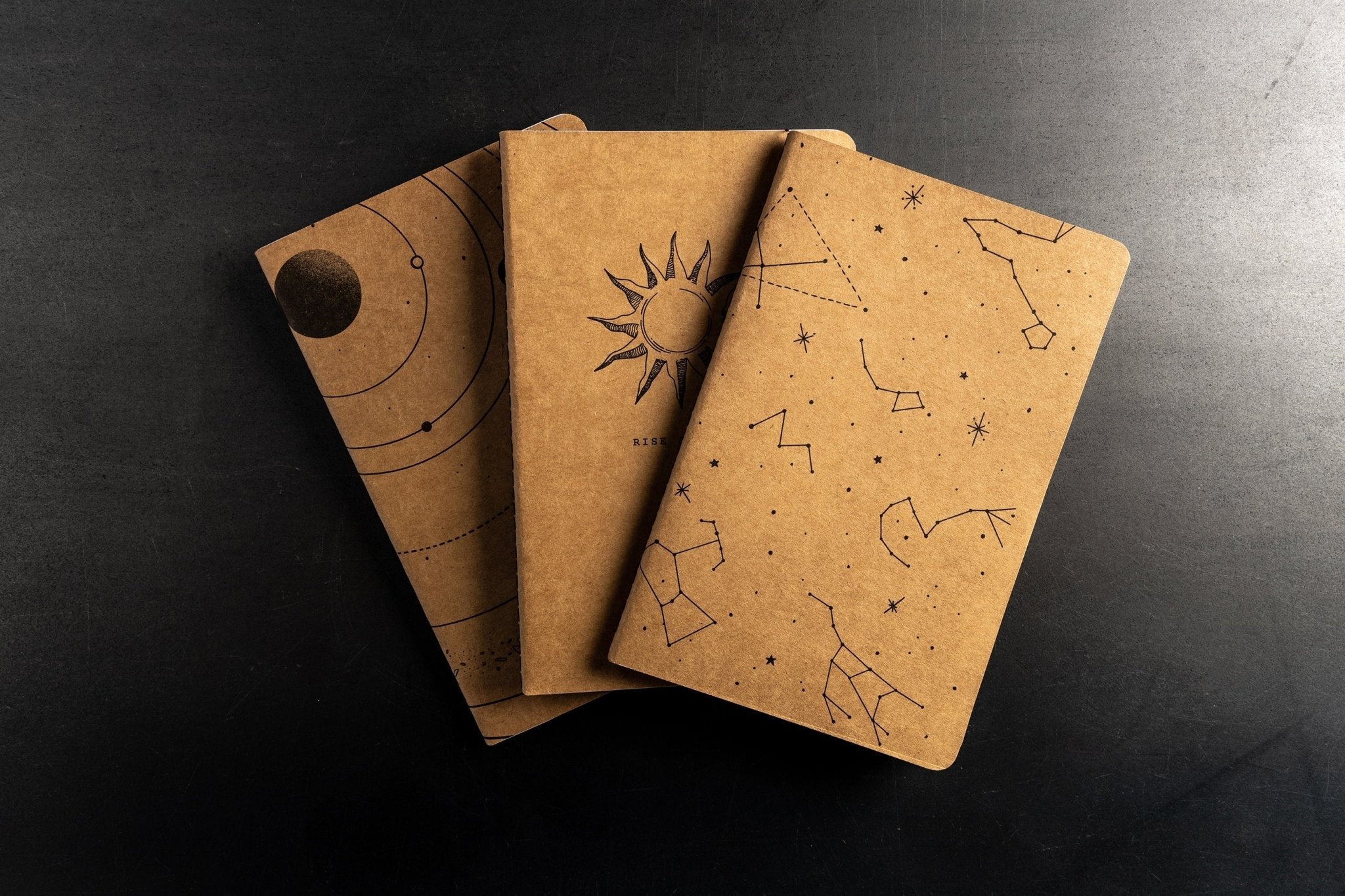 Kraft Paper Notebook - Rise & Shine - Notebooks & Notepads