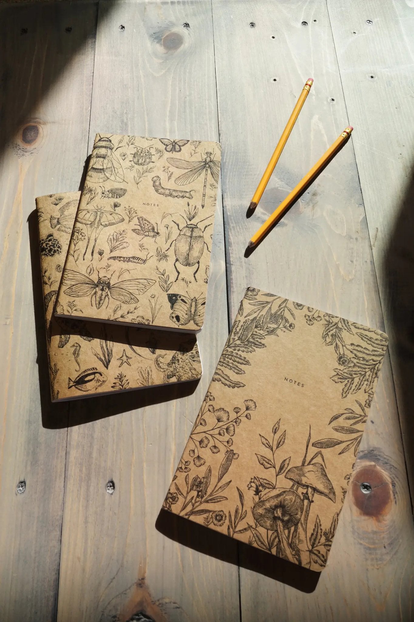 Kraft Paper Notebook - Rise & Shine - Notebooks & Notepads