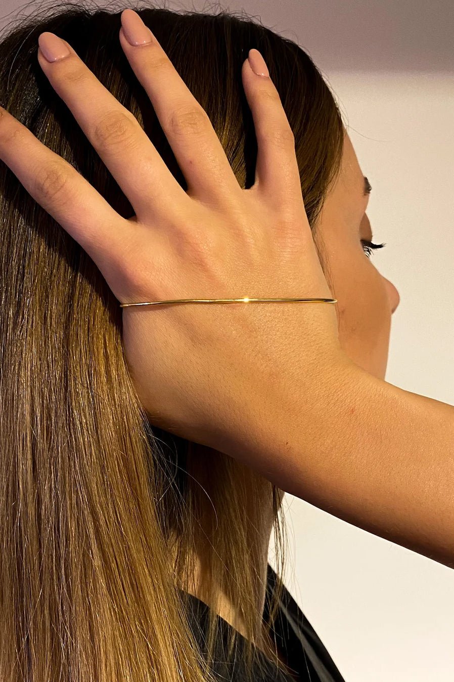 Minimal 18K Gold Filled Handlet - Bracelet