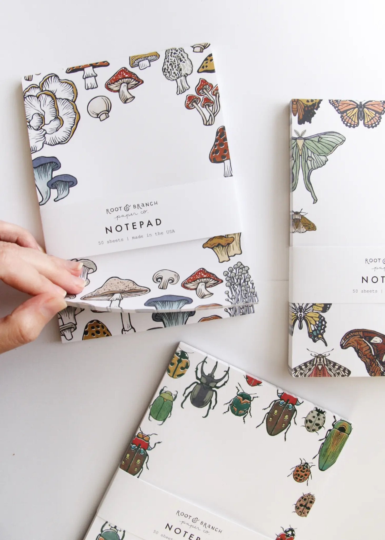 Mushroom + Fungi Notepad - Notebooks & Notepads