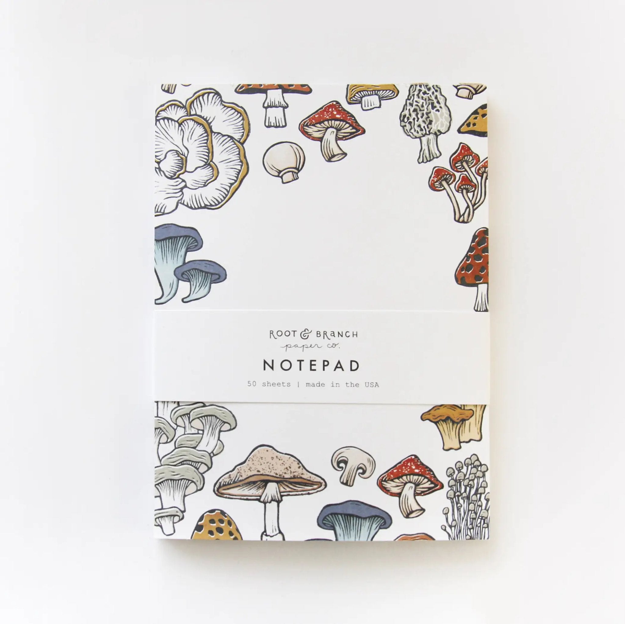 Mushroom + Fungi Notepad - Notebooks & Notepads