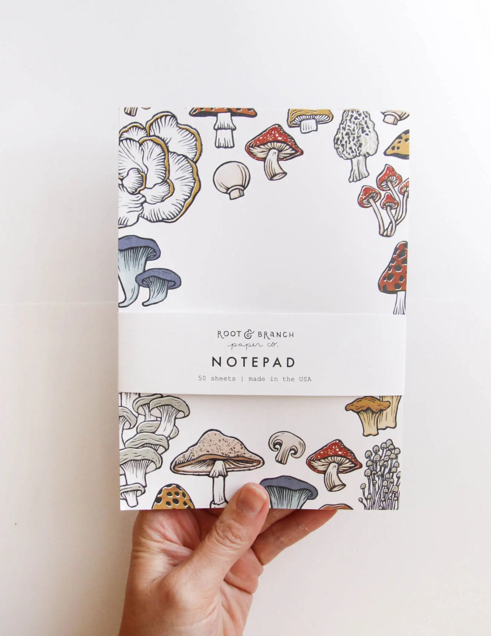Mushroom + Fungi Notepad - Notebooks & Notepads