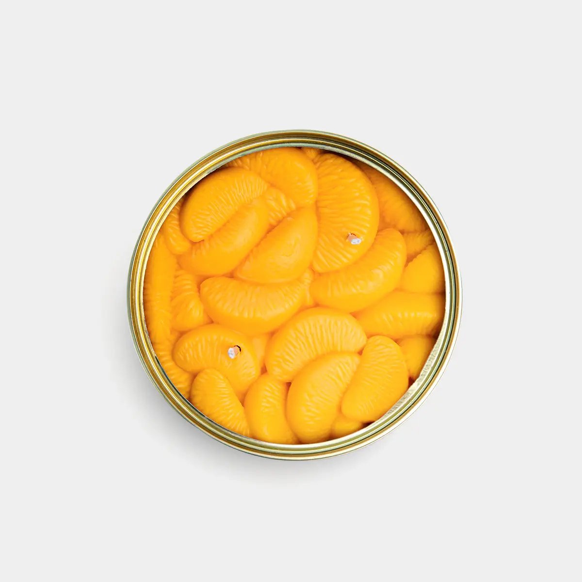 Peeled Tangerines Tin Candle - Candle