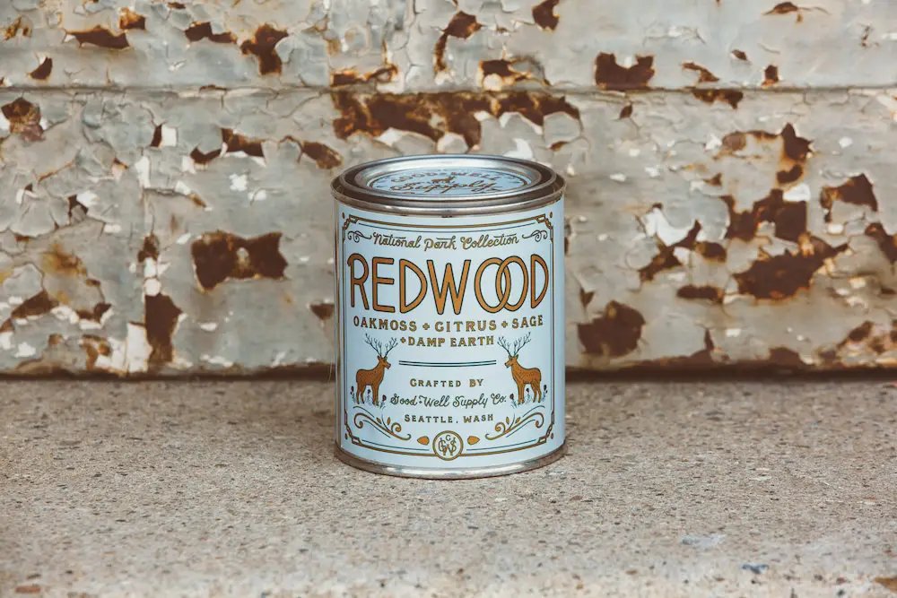 Redwood National Park Candle - Candle