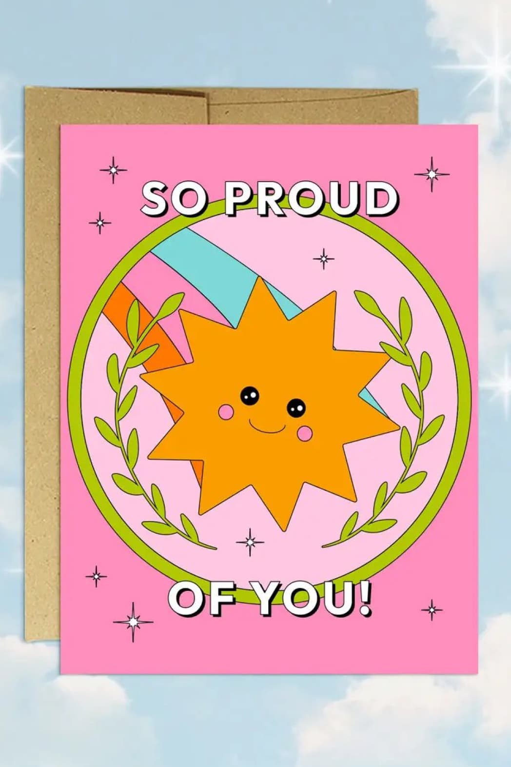 So Proud Of You Encouragement Card - Greeting & Note Cards
