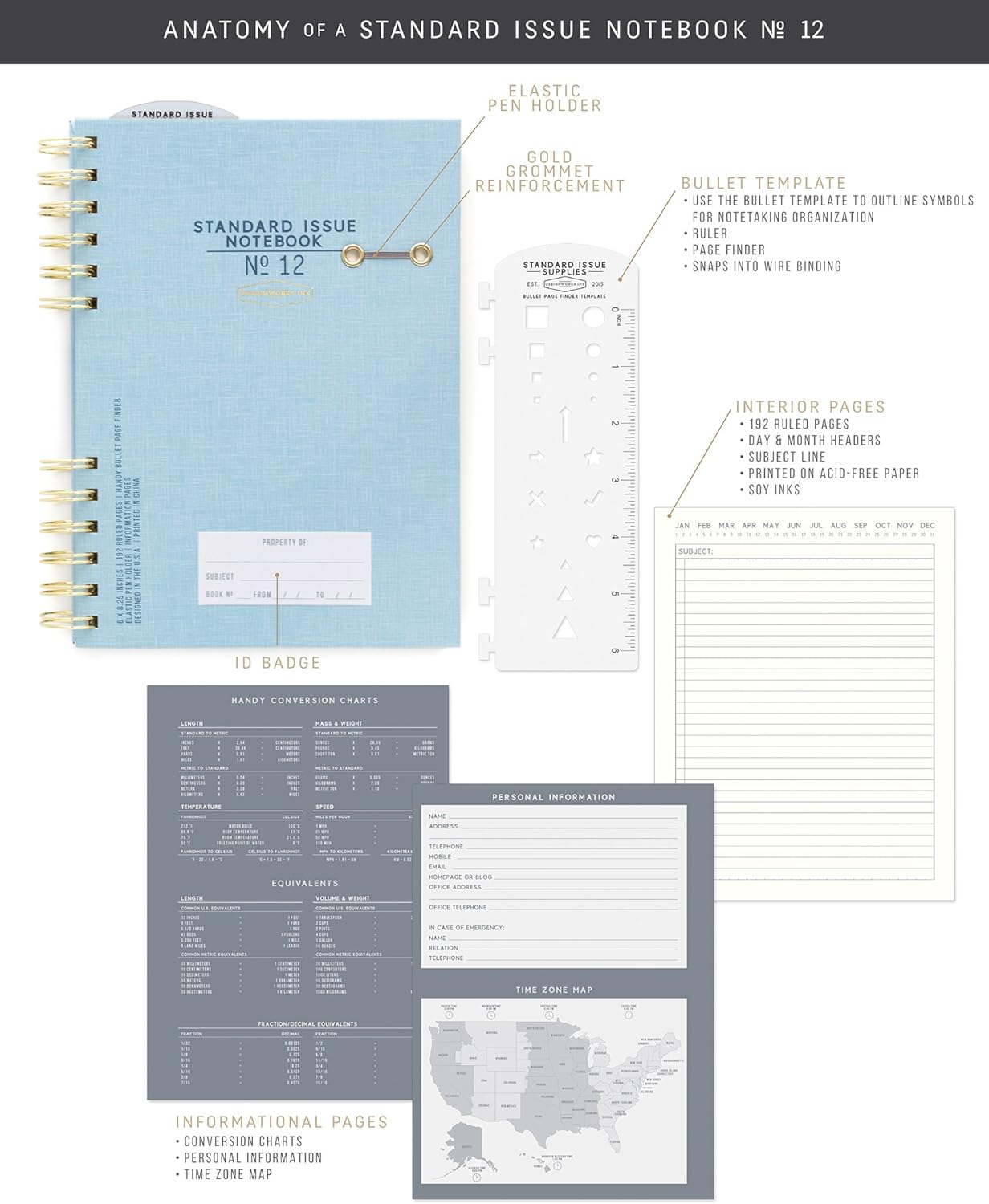 Standard Issue Weekly Planner No 12 - Notebooks & Notepads