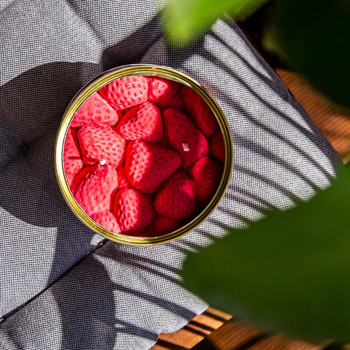 Strawberry Tin Candle - Candle