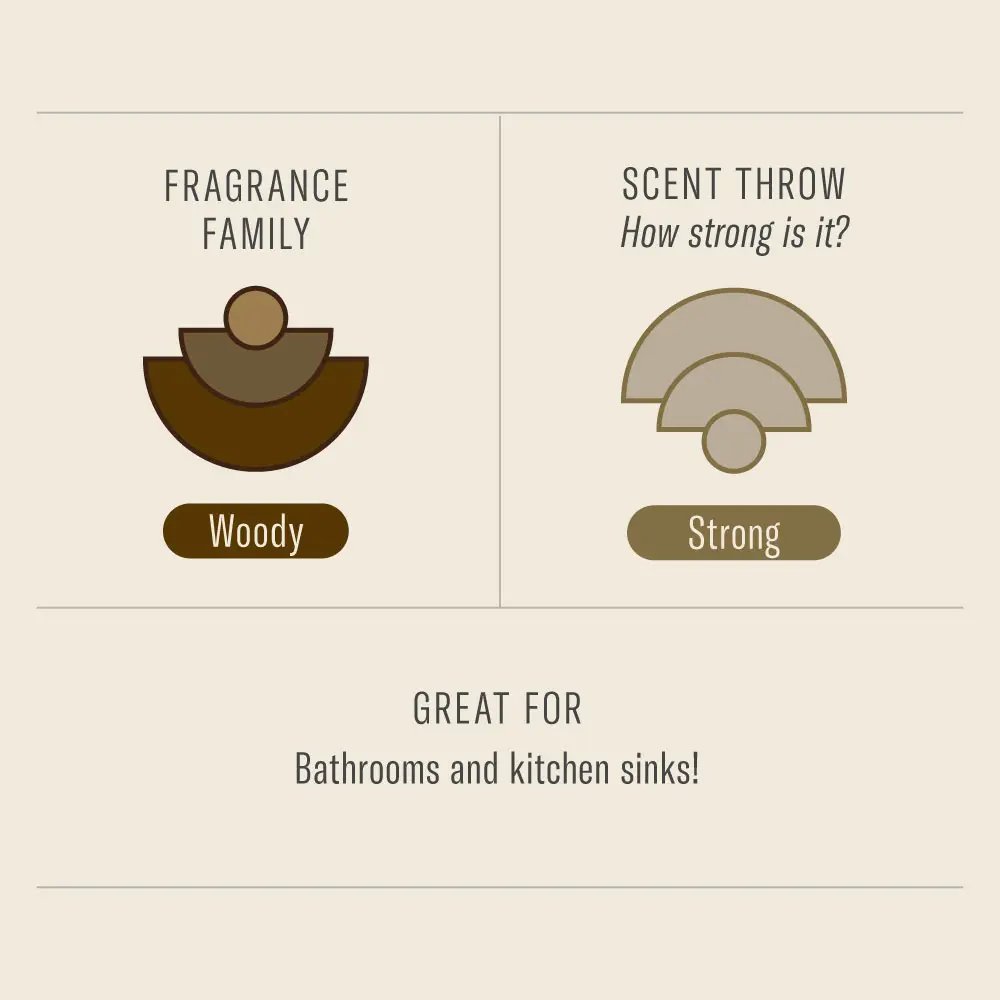 Teakwood & Tobacco - 8 oz Hand & Body Wash - Body Wash