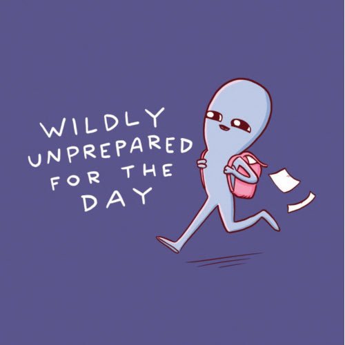 Wildly Unprepared Classic Layflat Notebook - Notebooks & Notepads