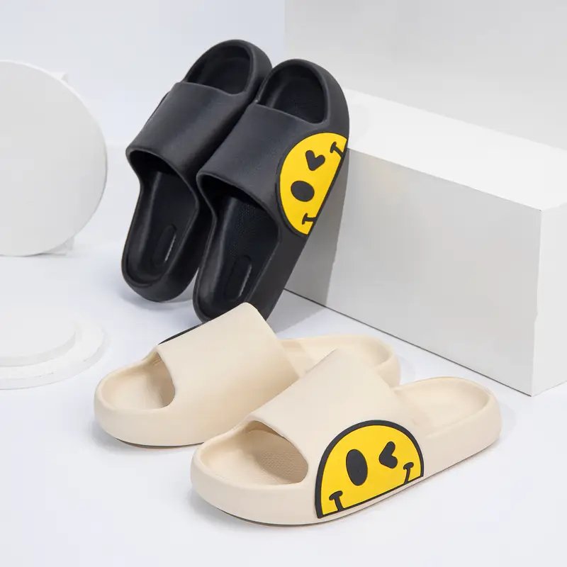 Wink Rubber Slippers (Cream) - US 6 / EUR 37-38 - Slippers