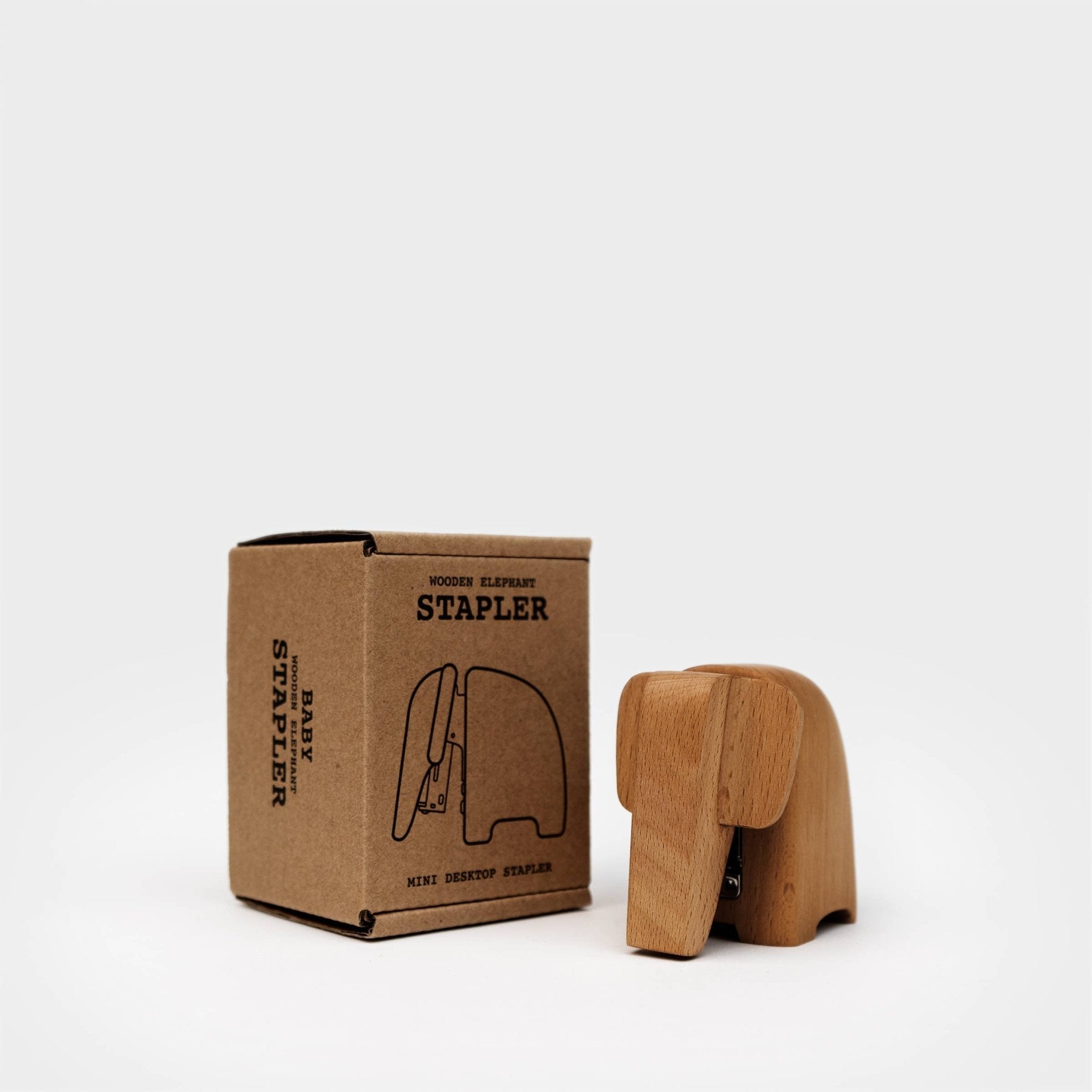 Wooden Elephant Staplers - Baby - Stapler