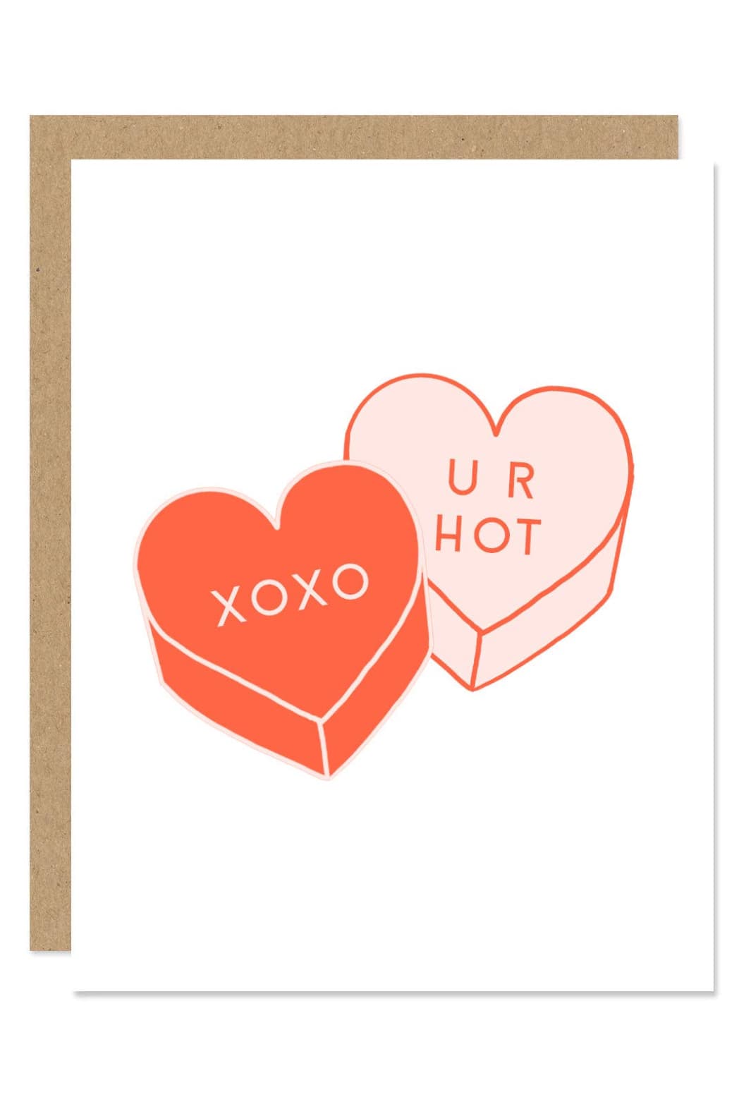 Candy Hearts Valentine's Card - Greeting & Note Cards