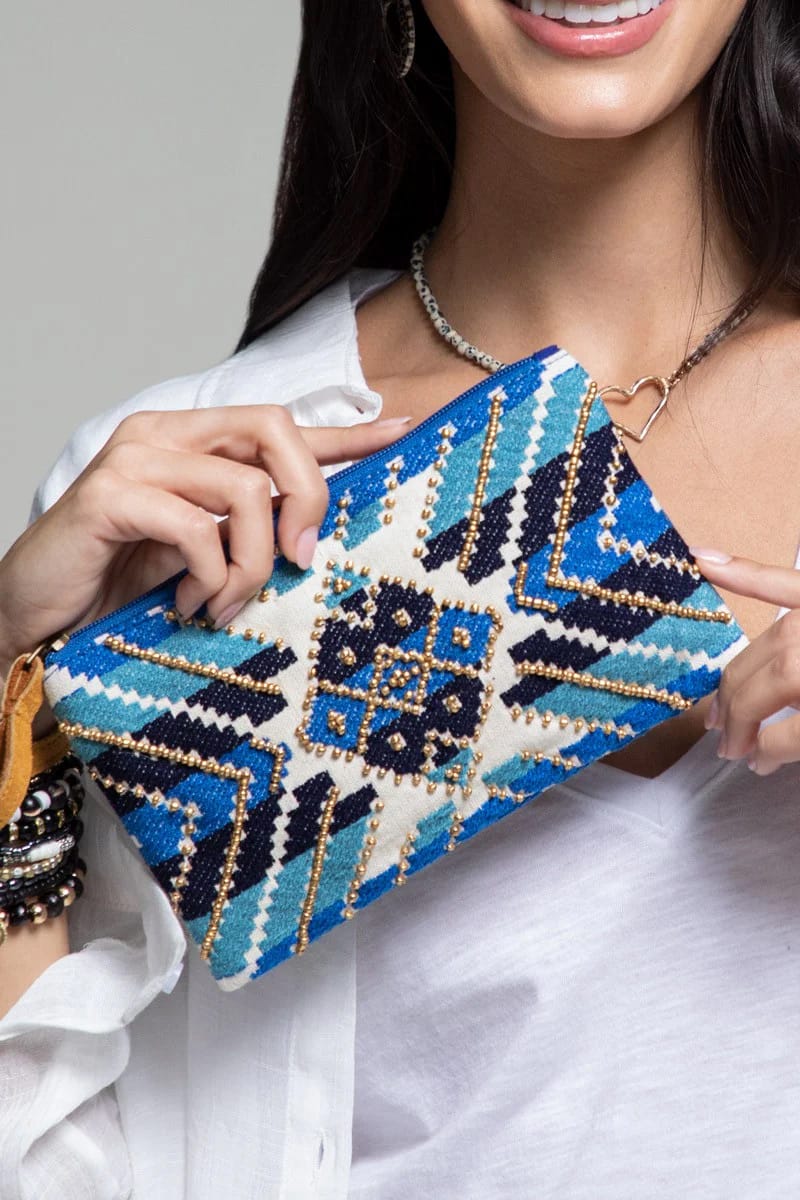 Diamond Handmade Clutch - Clutch