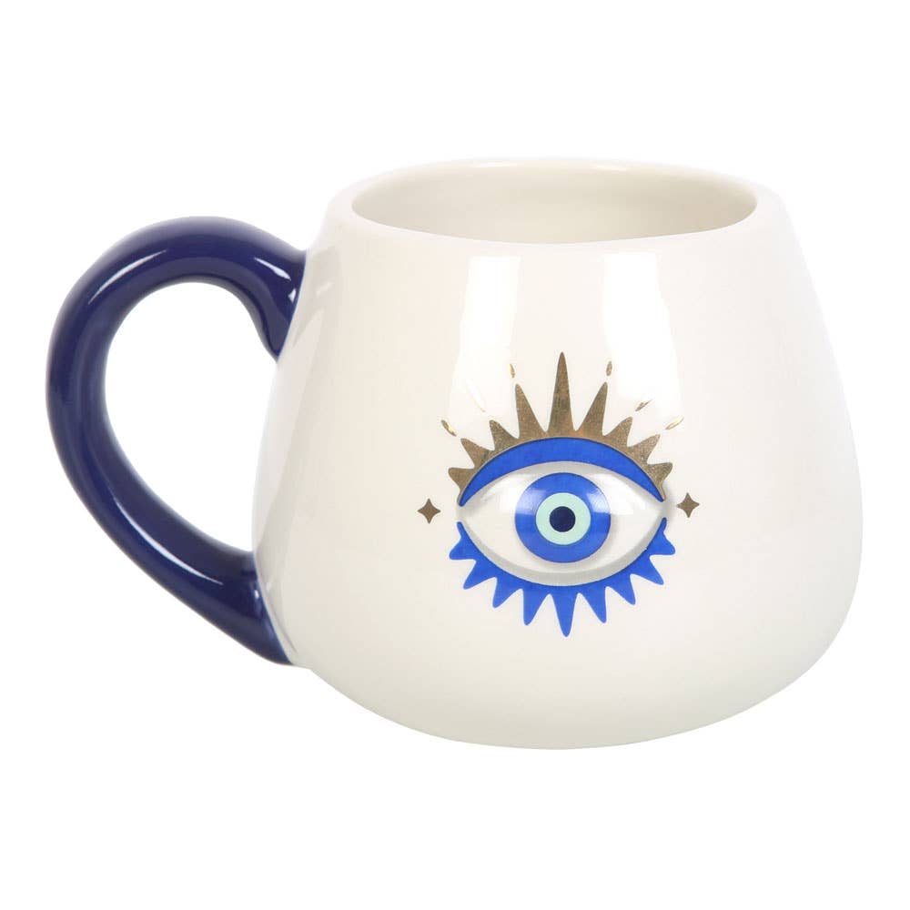 Evil Eye Rounded Mug - Mug