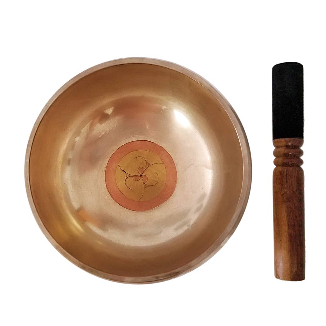 Tibetan Om Mane Padme Singing Bowl - Singing Bowl