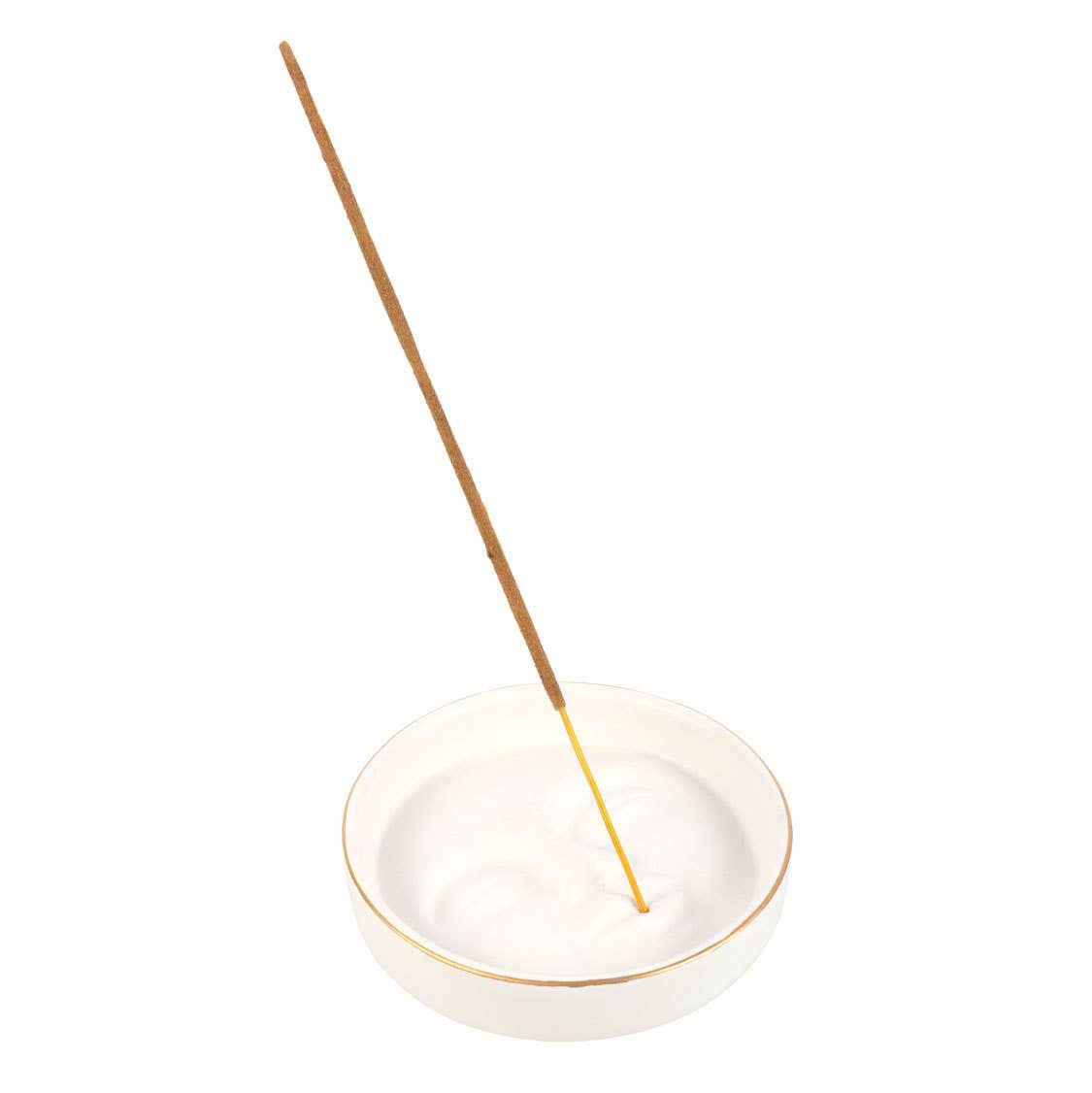 White Moon Face Incense Holder - Incense Holder