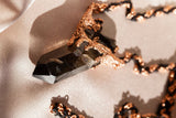 Smokey Quartz Copper Necklace