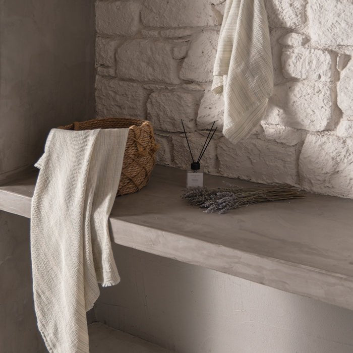 Adel Waffle Hand & Kitchen Towel - Anthracite - Kitchen Towel