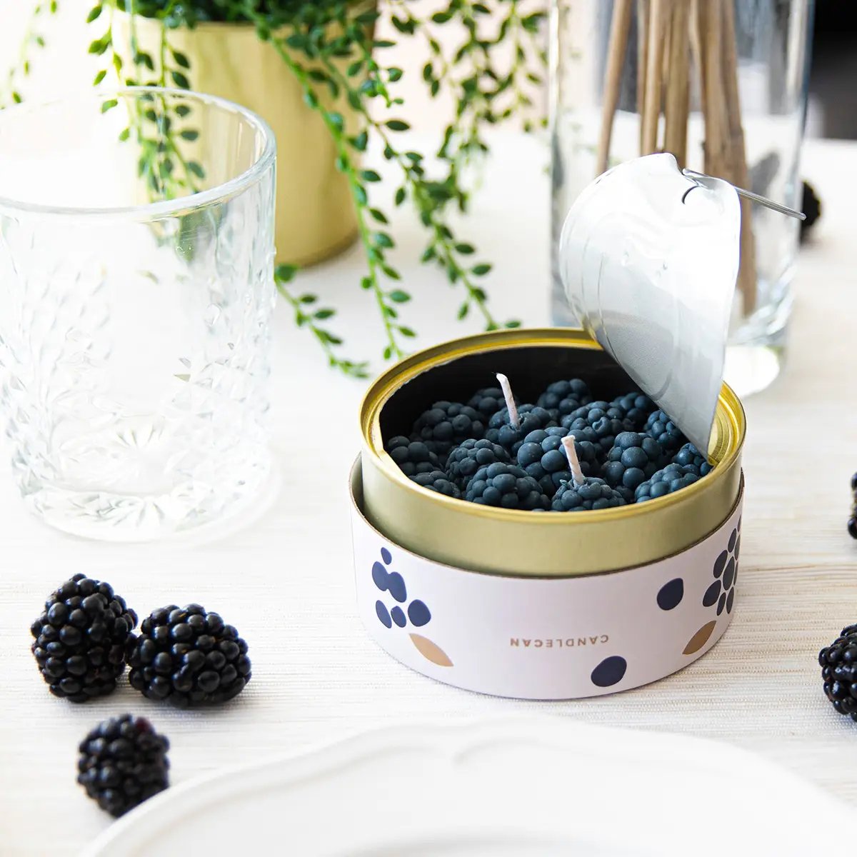 Blackberry Tin Candle - Candle