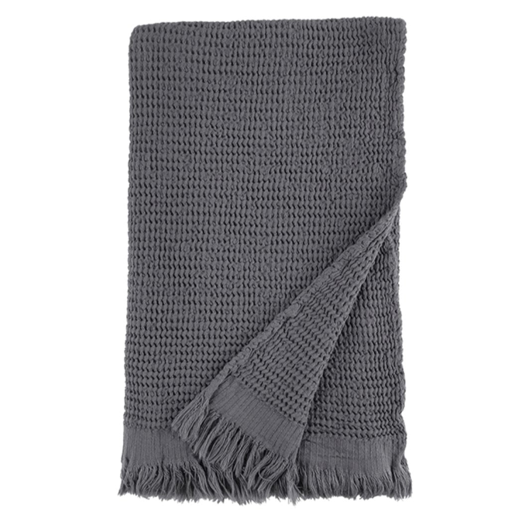 Bohem Hand & Kitchen Towel - Anthracite - Kitchen Towel