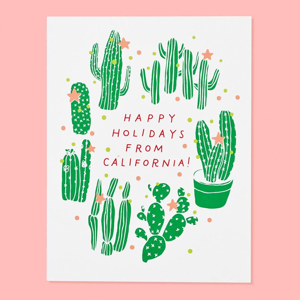 California Holiday Card - Greeting & Note Cards