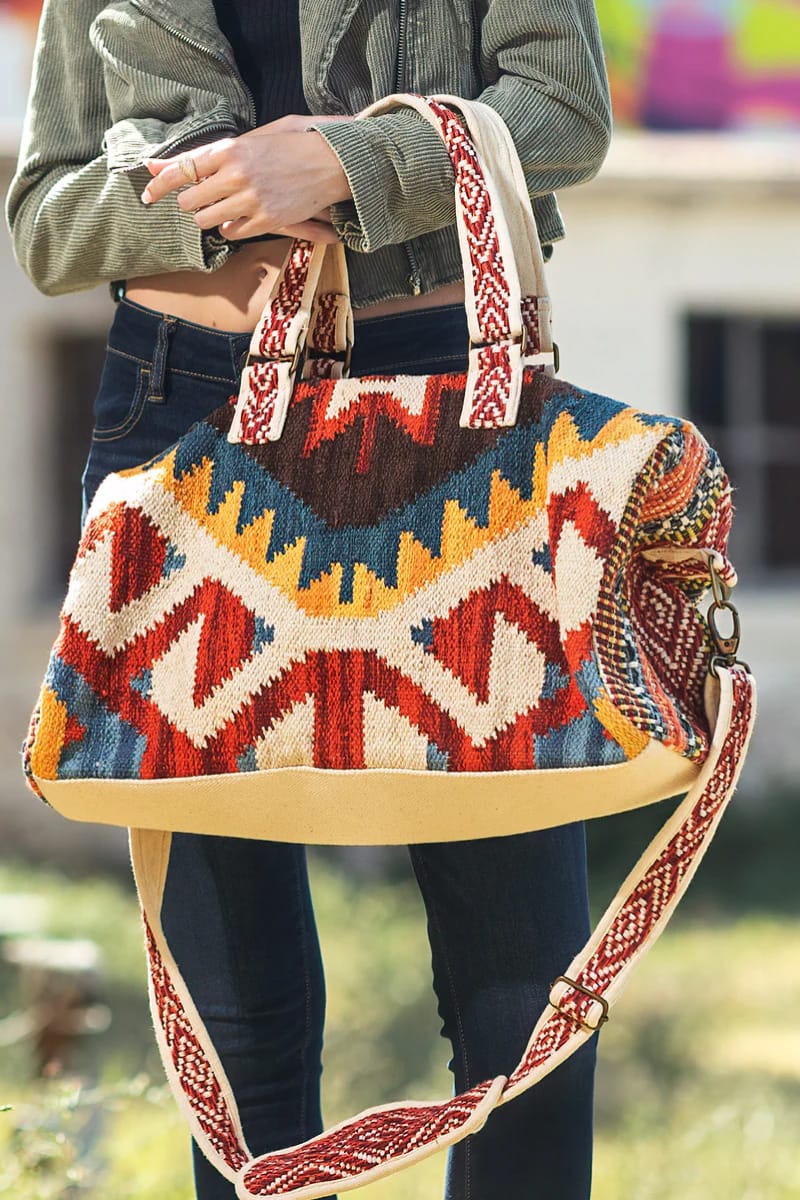 Coachella Handmade Duffel Bag - Bag