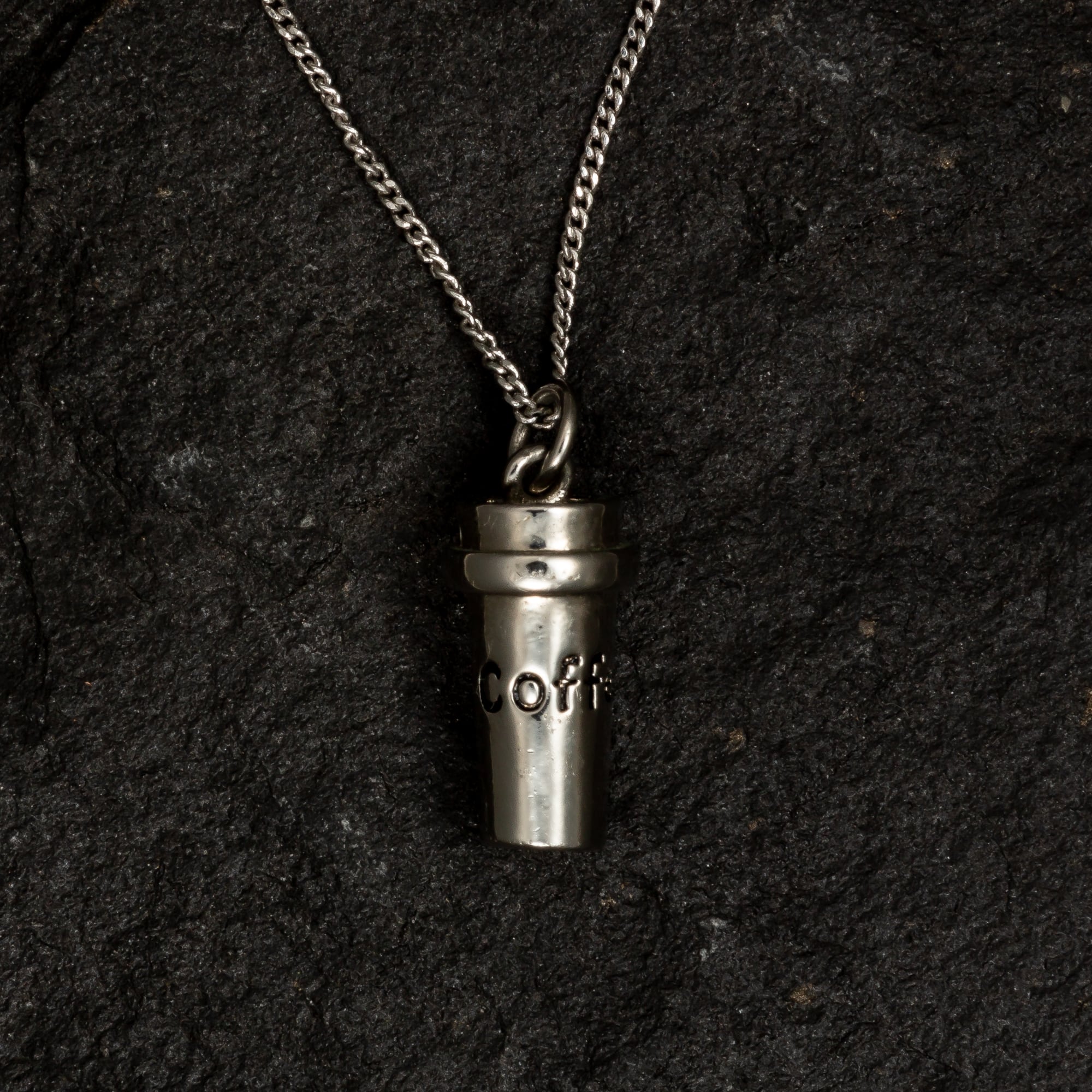 Coffee To-Go Travel Cup Necklace - Necklaces