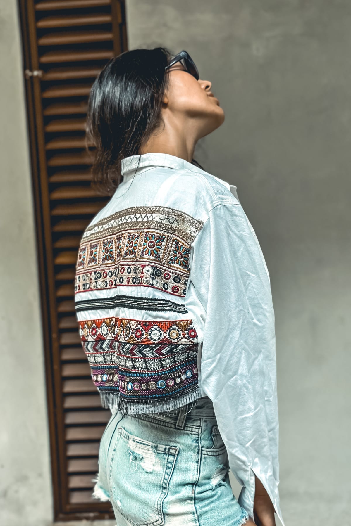 fcity.in - Multicolor Denim Jacket / Classic Designer Women Jackets  Waistcoat