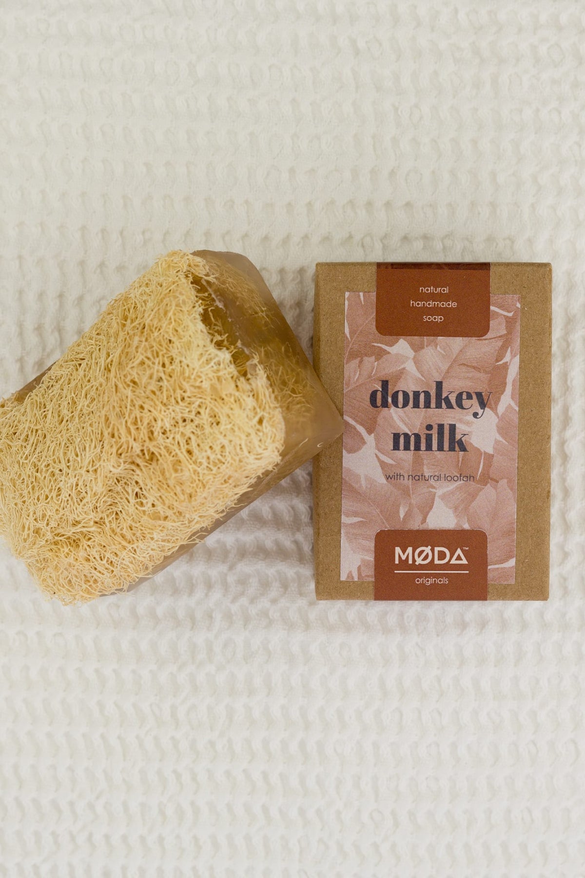 Donkey Milk and Honey Soap with Natural Loofah - Bar Soap