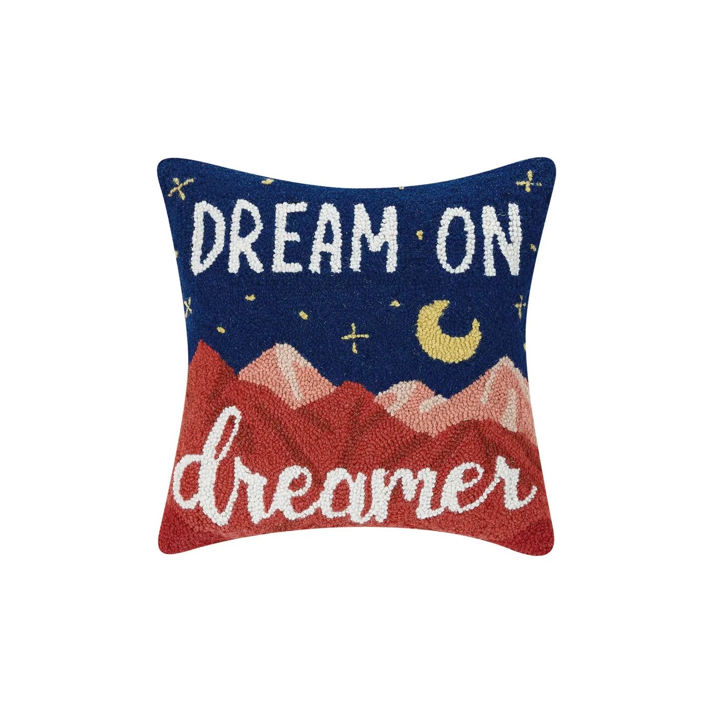 Dream On Dreamer Hook Pillow - Pillows