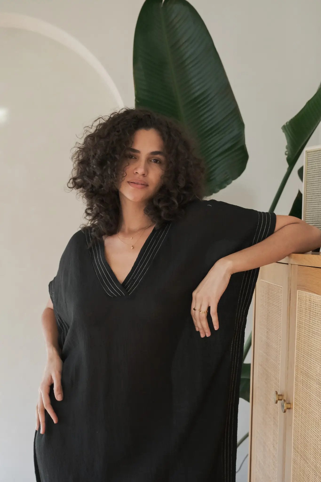 Ela Kaftan - Black - Black - Kaftan