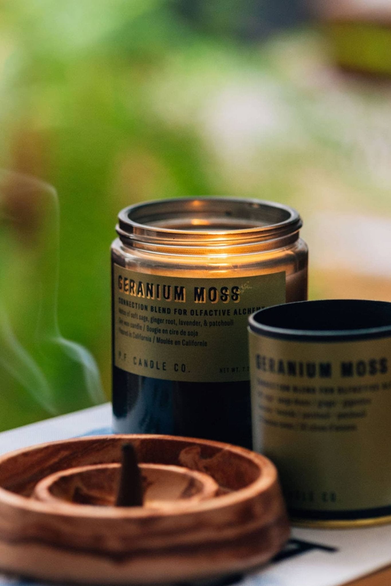 Geranium Moss Soy Candle (Connection) - Candle