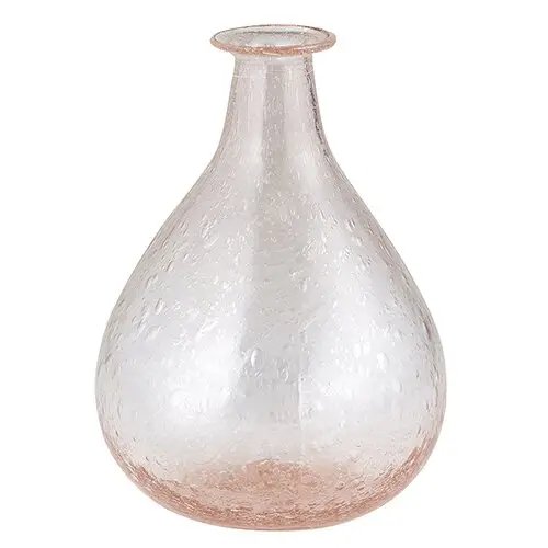 Glass Vase - Light Pink - Vases