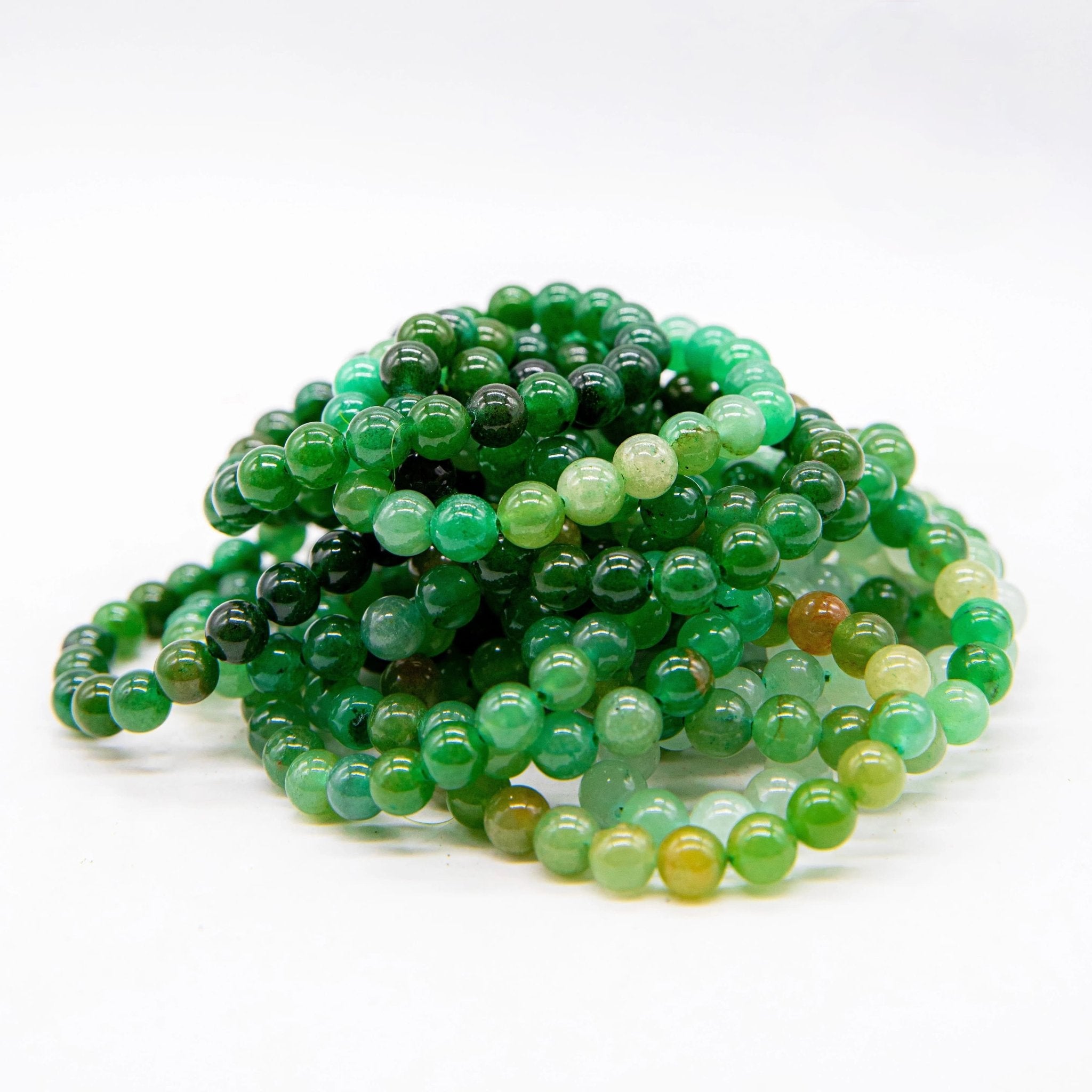 Green Aventurine Tumbled Crystal Bracelet - Bracelet